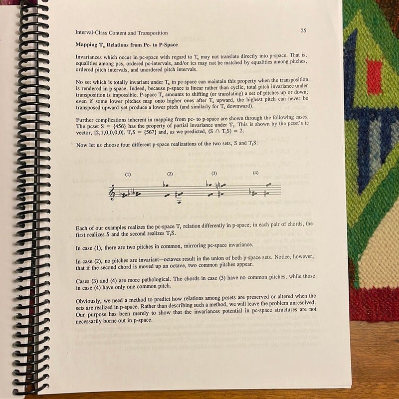 Class Notes for Atonal Music Theory 