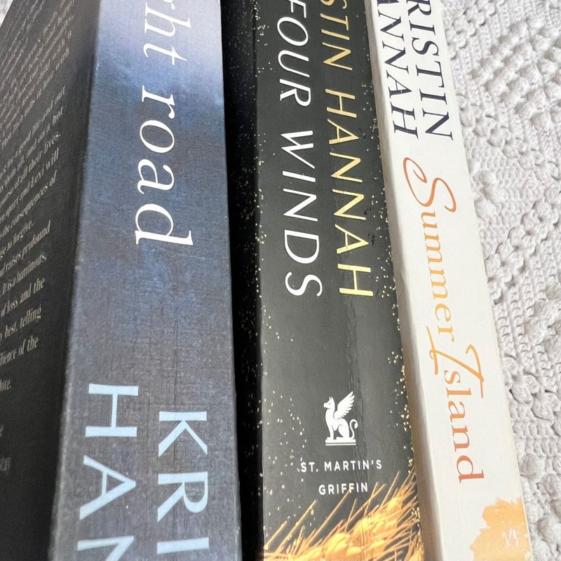 Kristin Hannah 3 Book BUNDLE The Four Winds | Night Road | Summer Island 