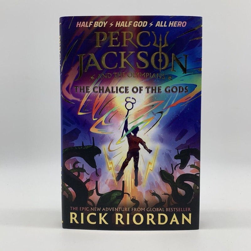 Waterstones Exclusive Percy Jackson and the Olympians The Chalice of the Gods