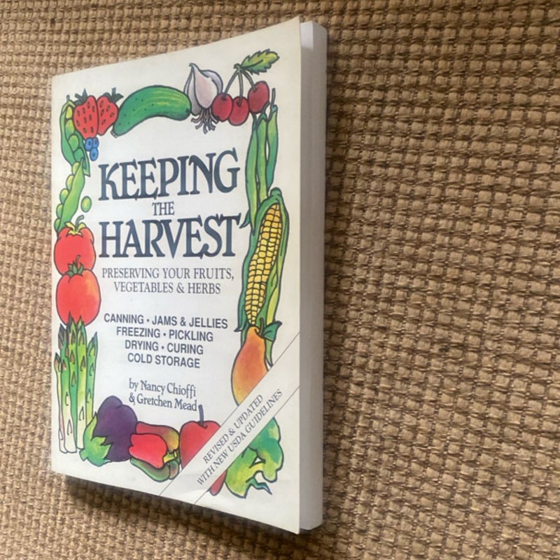 Keeping the Harvest