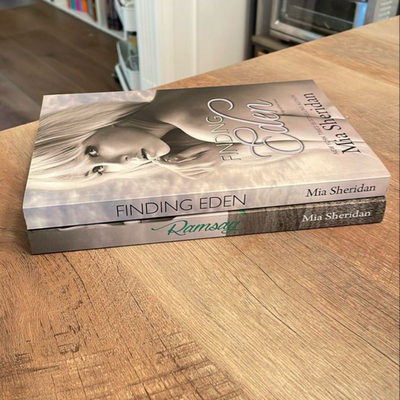 Signed, OOP Indie Cover Editions of Finding Eden & Ramsey