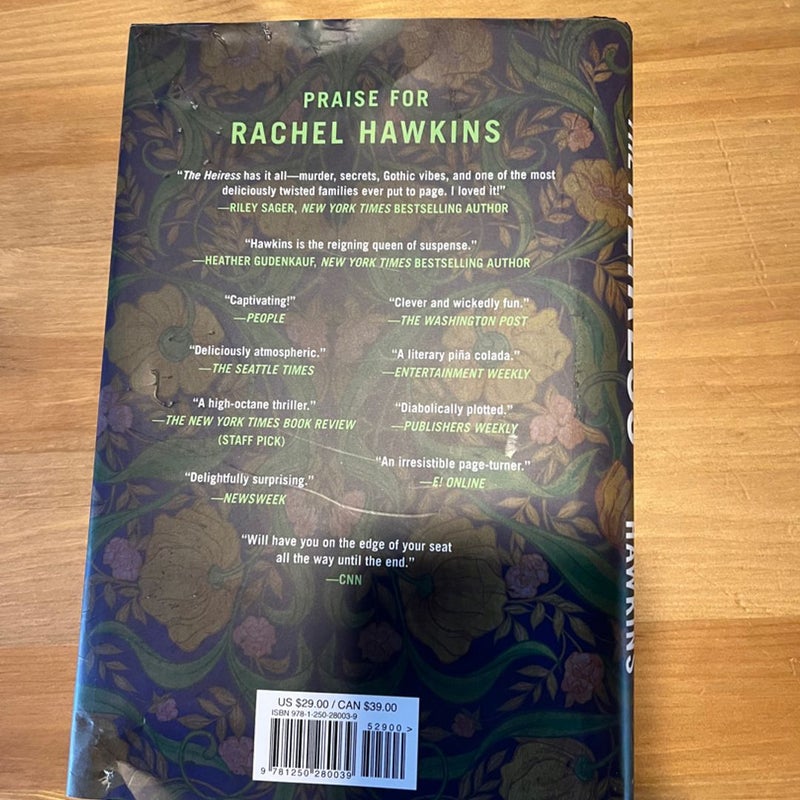 The heiress by rachel hawkins hardcover pangobooks