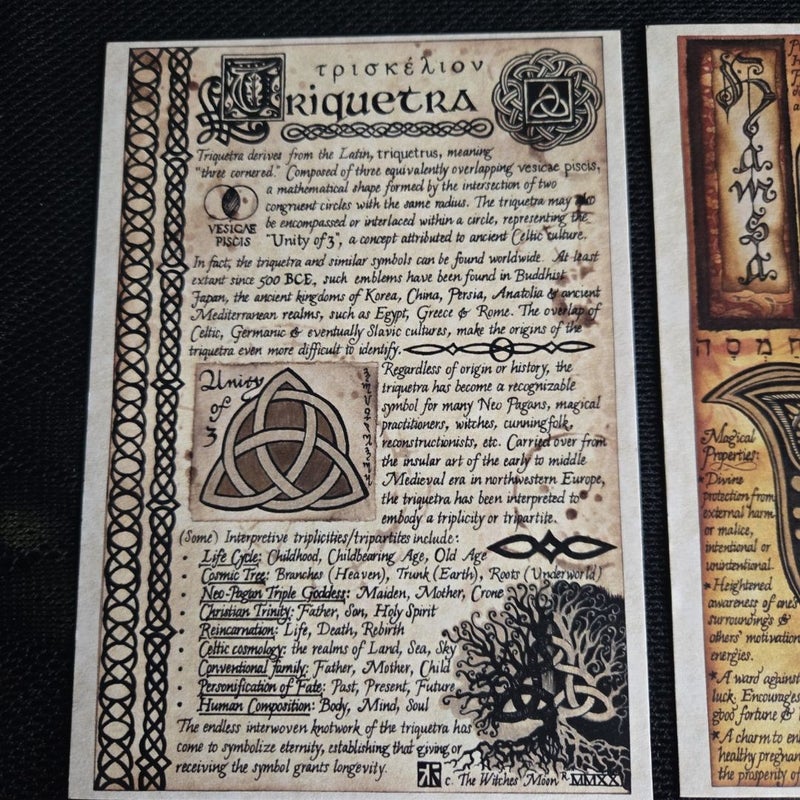 Book of Shadow Pages