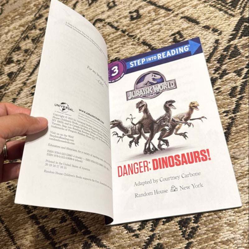 Danger: Dinosaurs! (Jurassic World)