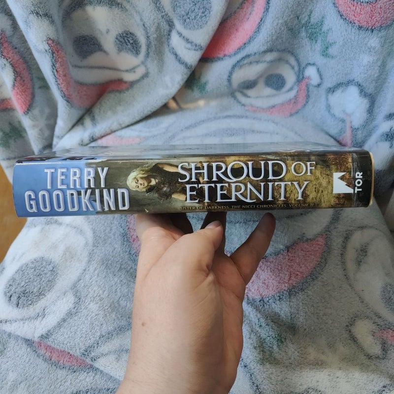 Shroud of Eternity signed first edition 