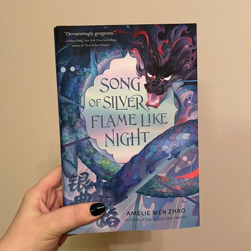 *SIGNED* Song of Silver, Flame Like Night