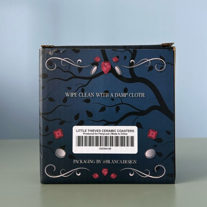 Fairyloot Little Thieves Coaster Set