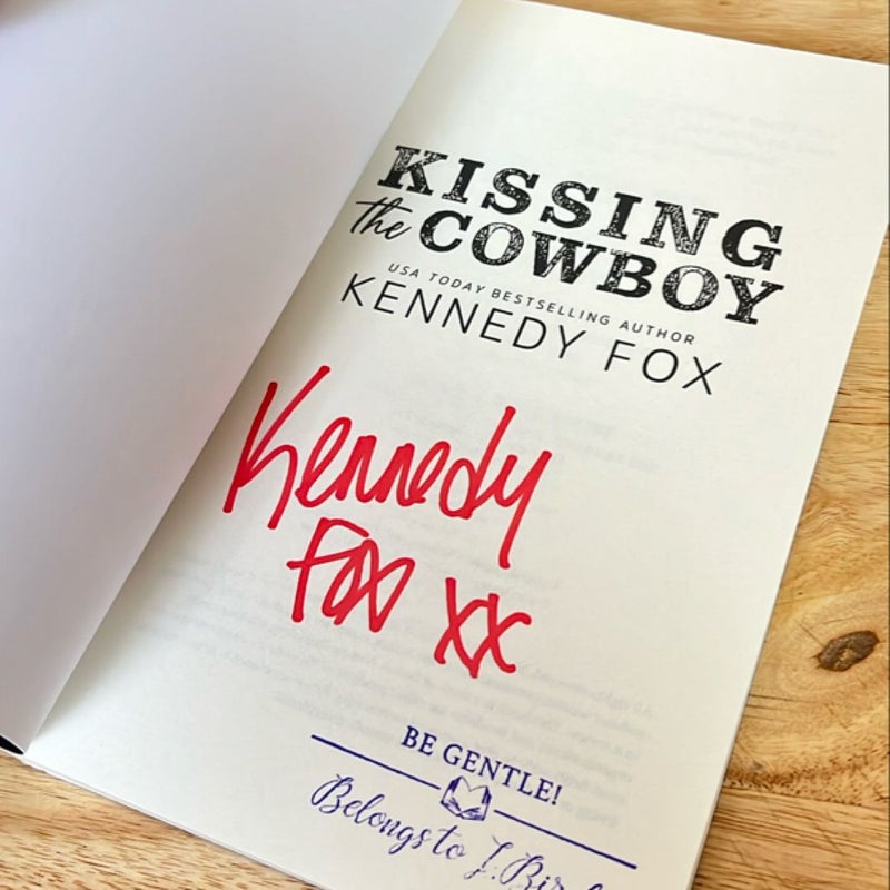 Kissing the Cowboy (signed)