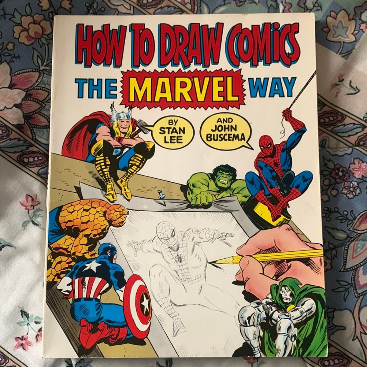 How to Draw Comics the Marvel Way by Stan Lee John Buscema John Buscema