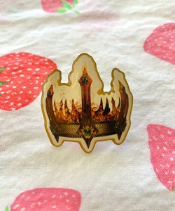 Three Dark Crowns pin - MUST PURCHASE WITH BOOK/ARC