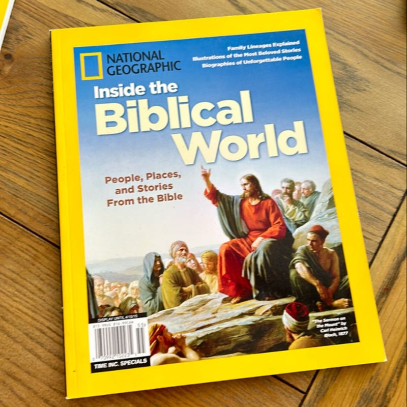 National Geographic inside the Biblical world 