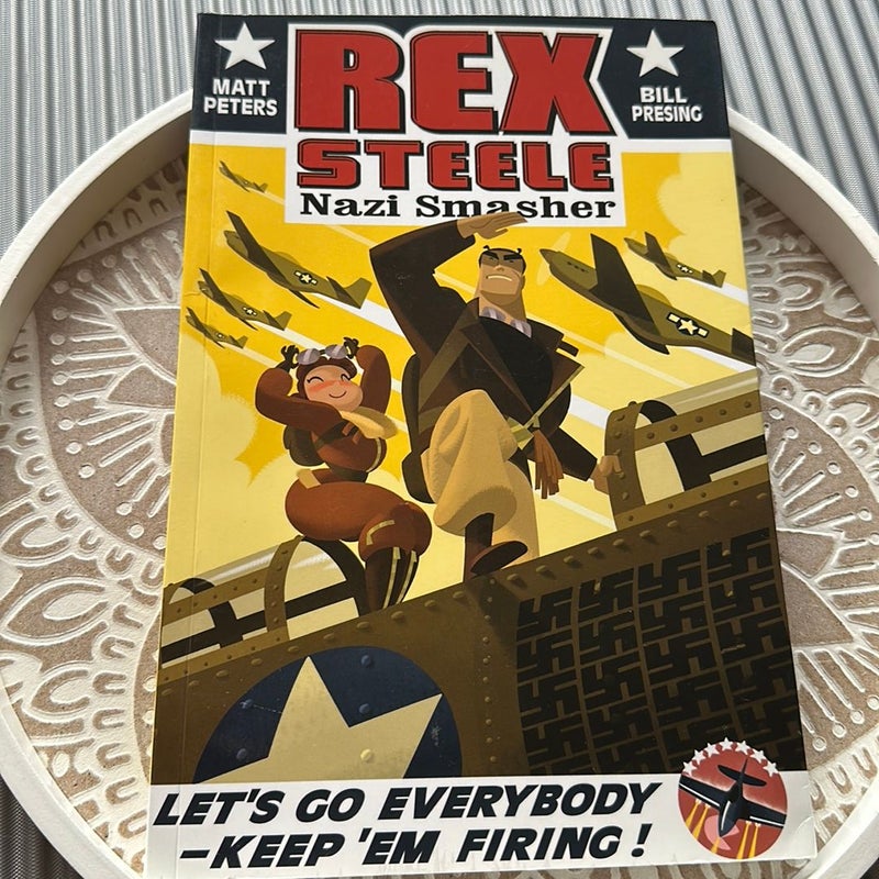 (Autographed) Rex Steele Nazi Smasher 