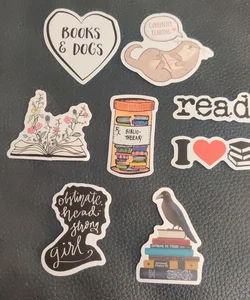 Book-themed Stickers 4