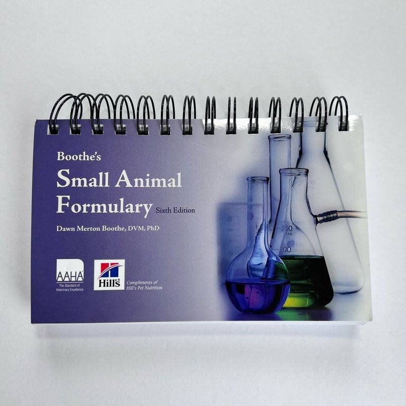 Boothe's Small Animal Formulary