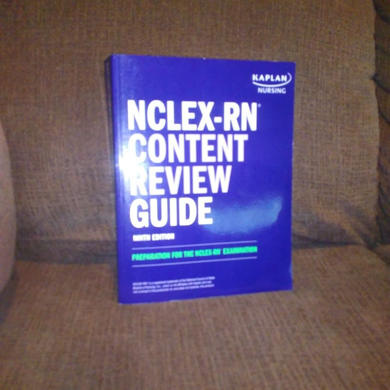 NCLEX-RN content review guide 