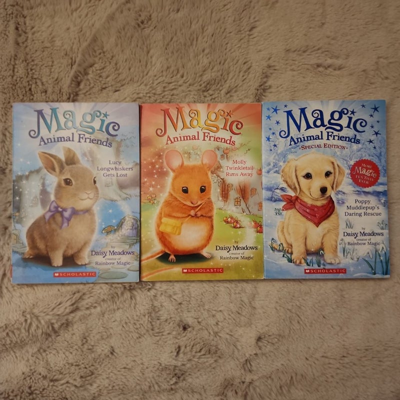 Magic Animal Friends 3 Book Set