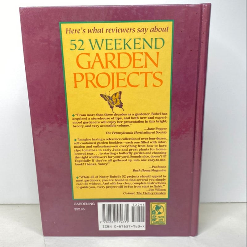 Fifty-Two Weekend Garden Projects
