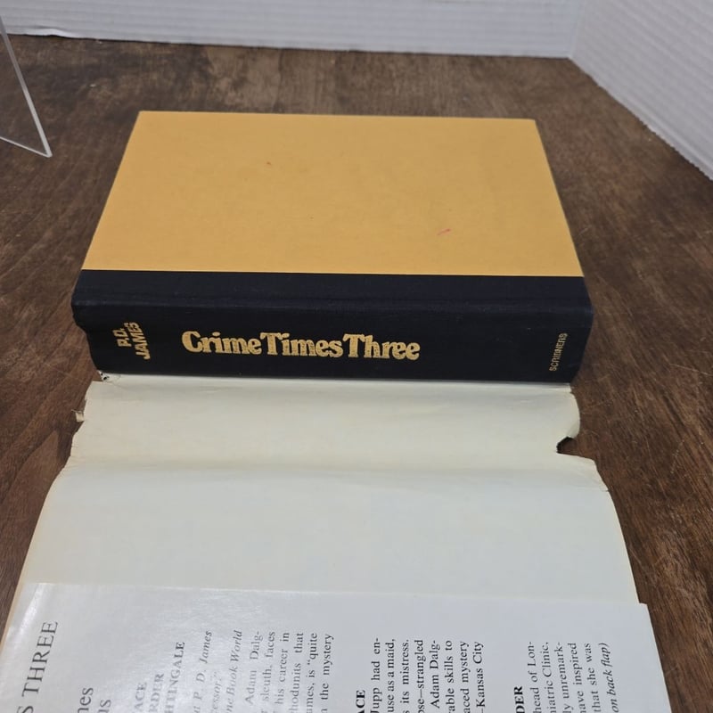 Crime Times Three by P.D. James , Hardcover | Pangobooks