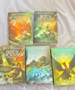 Percy Jackson and the Olympians, Book One the Lightning Thief (Percy Jackson and the Olympians, Book One) BOX SET