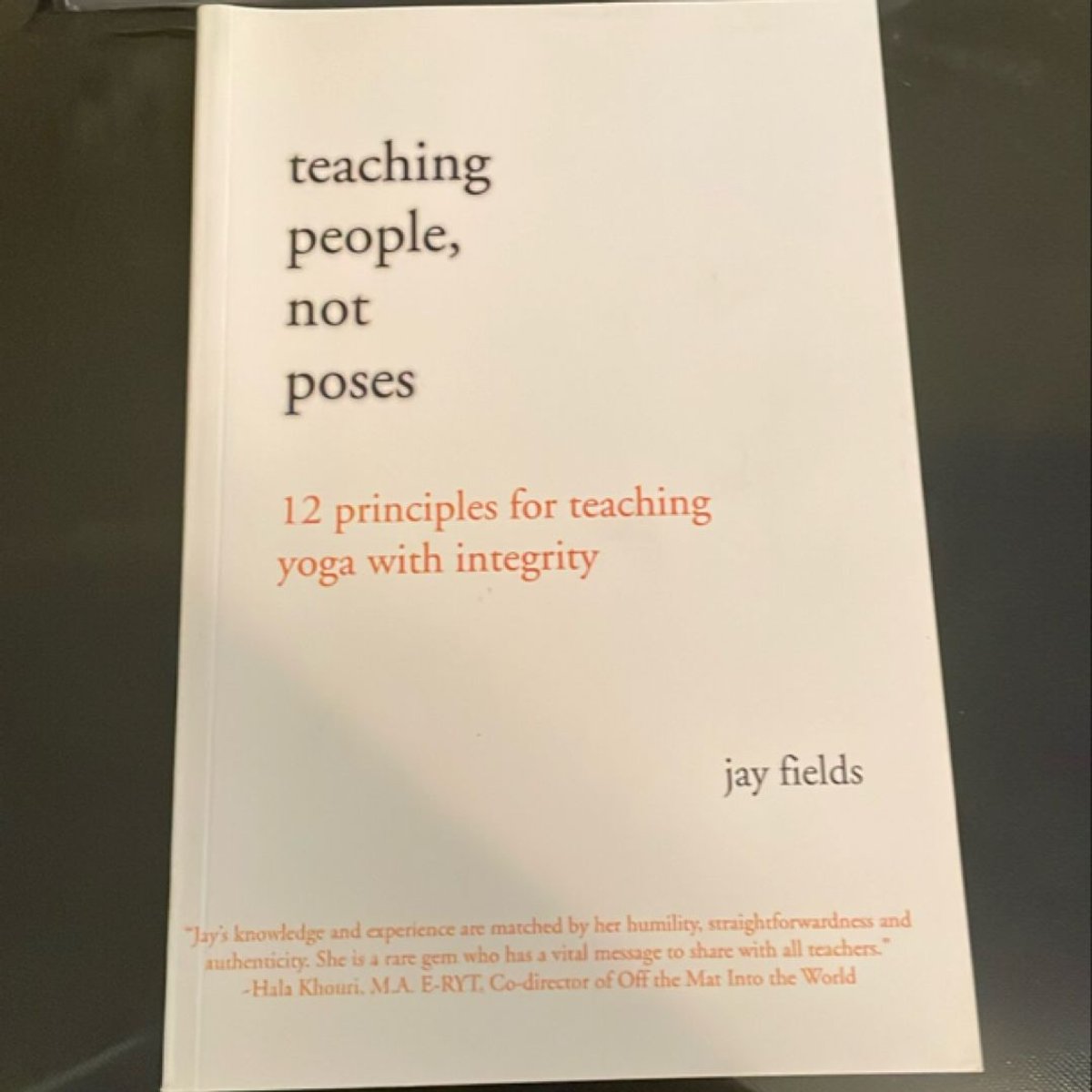 Teaching People Not Poses by Jay Fields