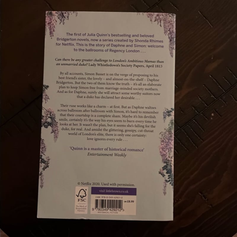 Bridgerton: the Duke and I (Bridgertons Book 1)