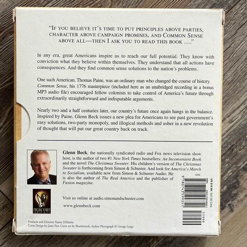 Glenn Beck's Common Sense - Audio Book on CDs