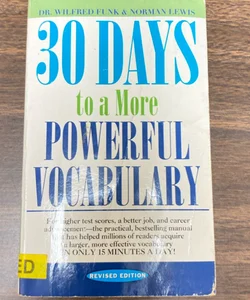 30 Days to a More Powerful Vocabulary 