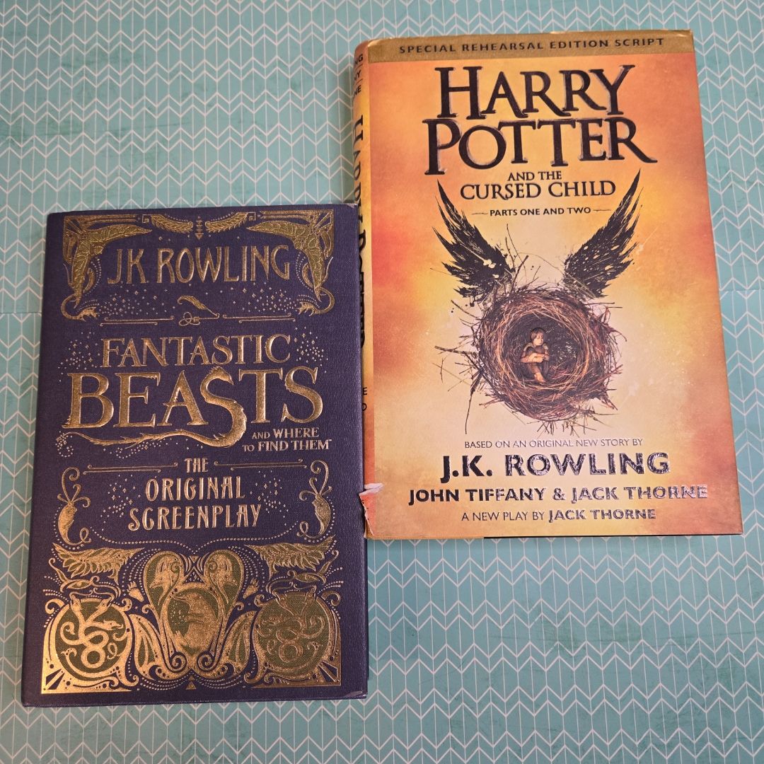 Harry Potter and the cursed child, Fantastic Beasts the original screenplay