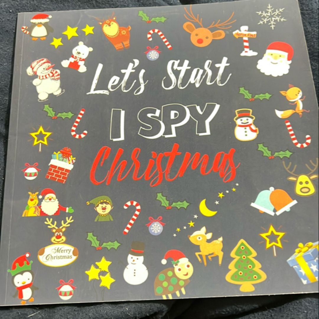 Let's Start I Spy Christmas