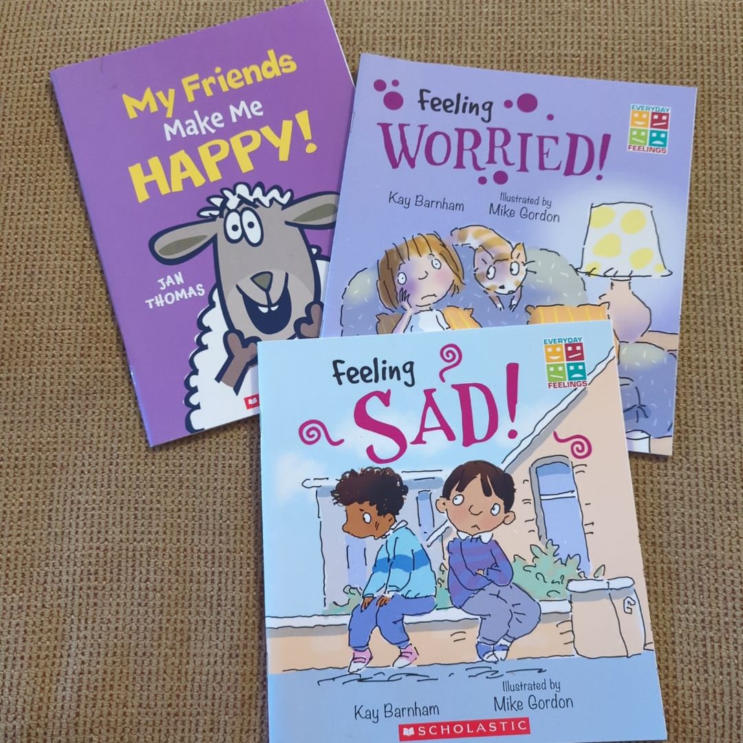 3BookBundle! Feeling Sad!, My Friends Make Me Happy!, and Feeling Worried!