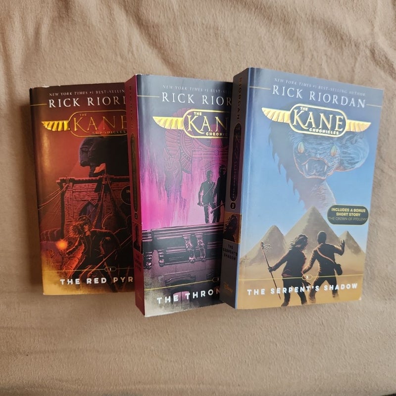 The Kane Chronicles Series 3-book Set