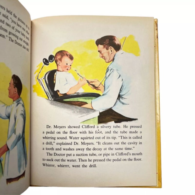 A Visit to the Dentist Wonder Books 1959 Hardcover by Bernard J. Garn Vintage