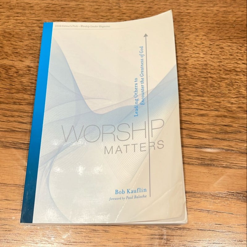 Worship Matters