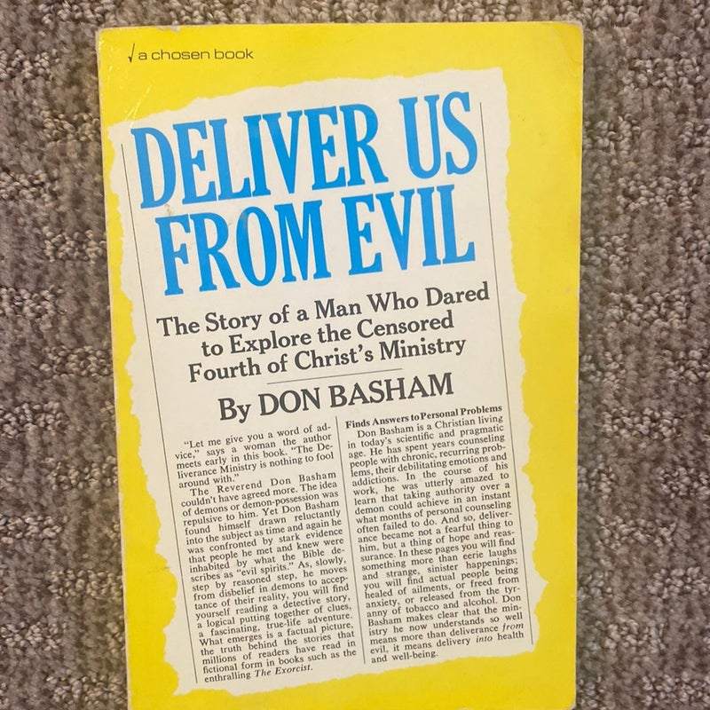 Deliver us from Evil