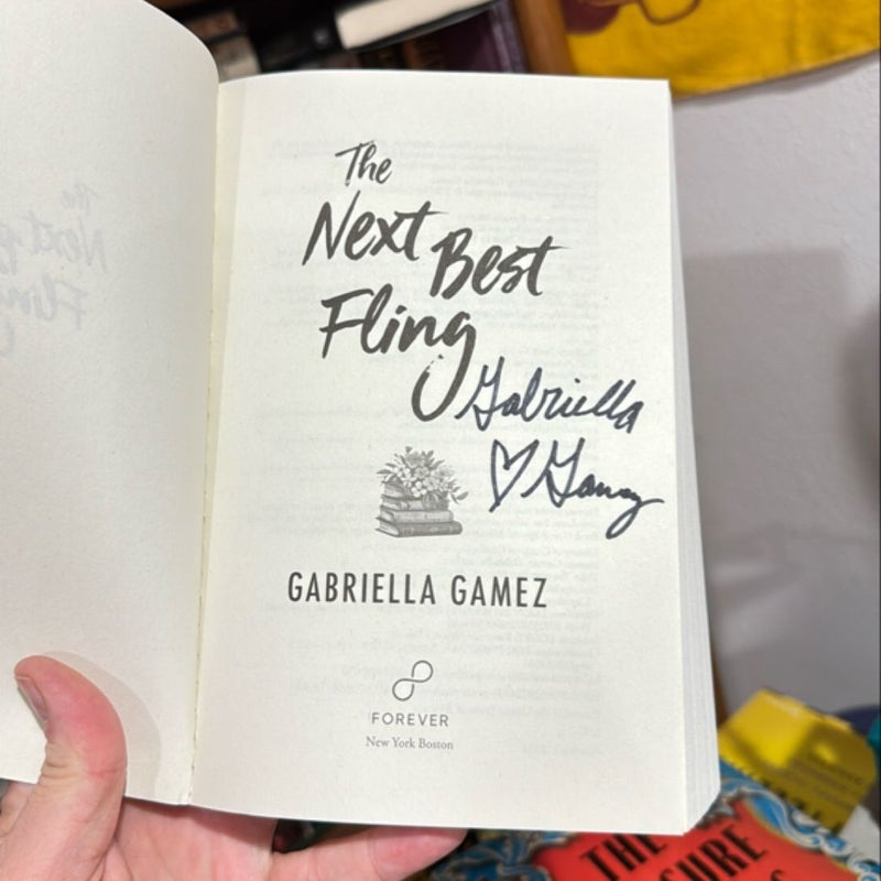 The Next Best Fling, Signed Copy