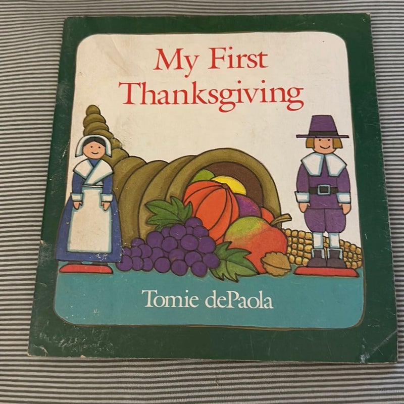 My First Thanksgiving 
