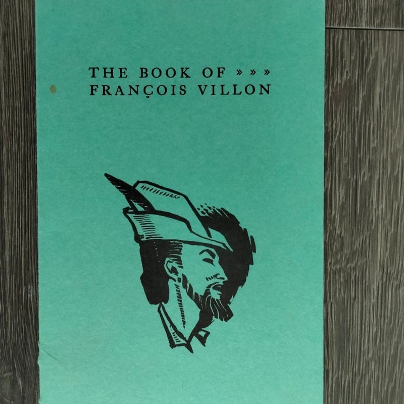 Book of Francois Villon