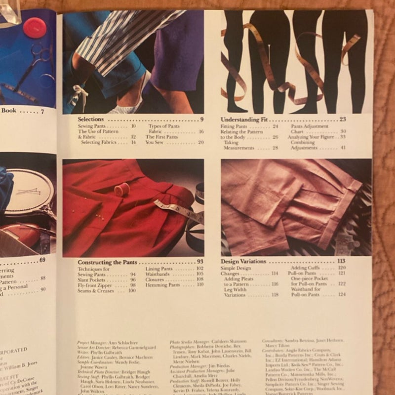 Sewing Pants That Fit
