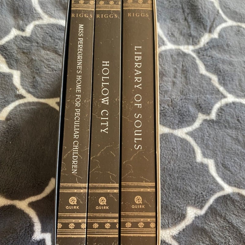 Miss Peregrine's Peculiar Children Boxed Set
