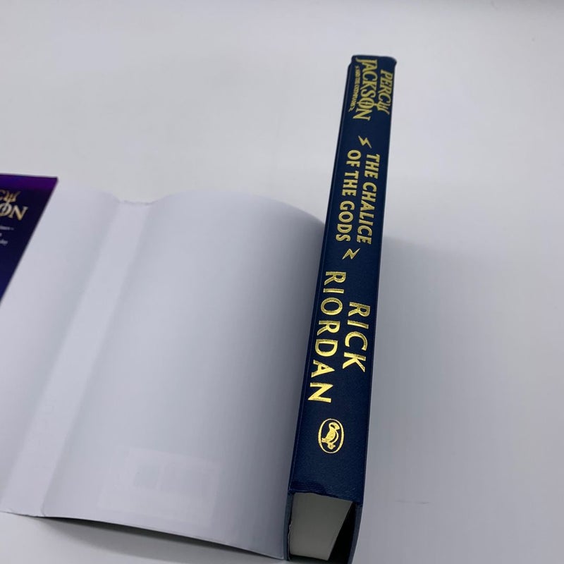 Waterstones Exclusive Percy Jackson and the Olympians The Chalice of the Gods 