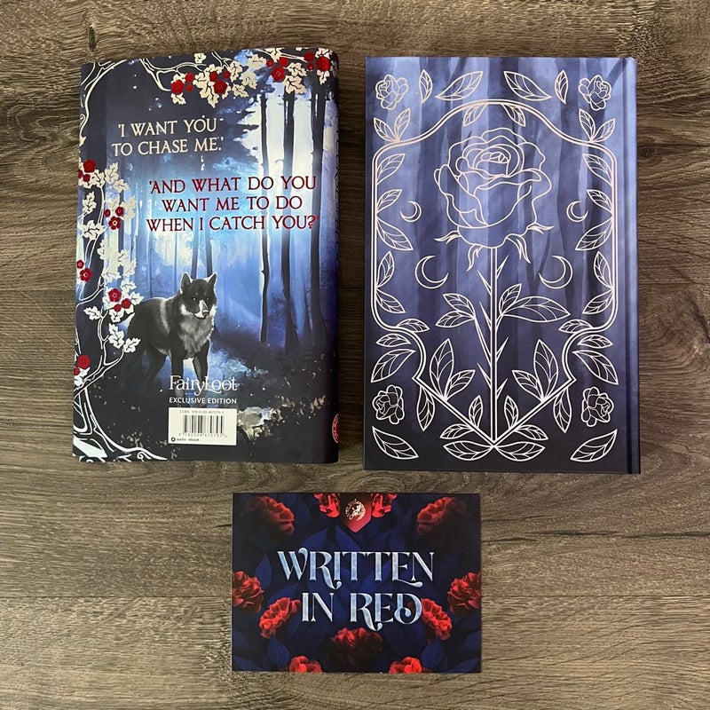 A Curse of Blood and Wolves (signed Fairyloot edition)