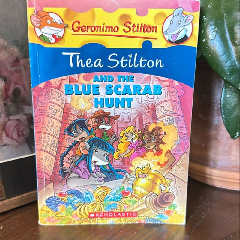 Thea Stilton and the Blue Scarab Hunt