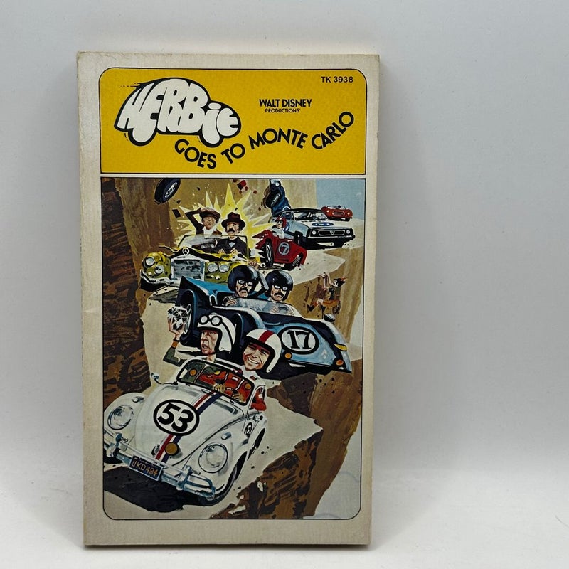 Herbie Goes to Monte Carlo (1st edition 1st printing 1977)