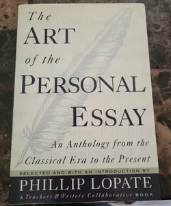 The Art of the Personal Essay