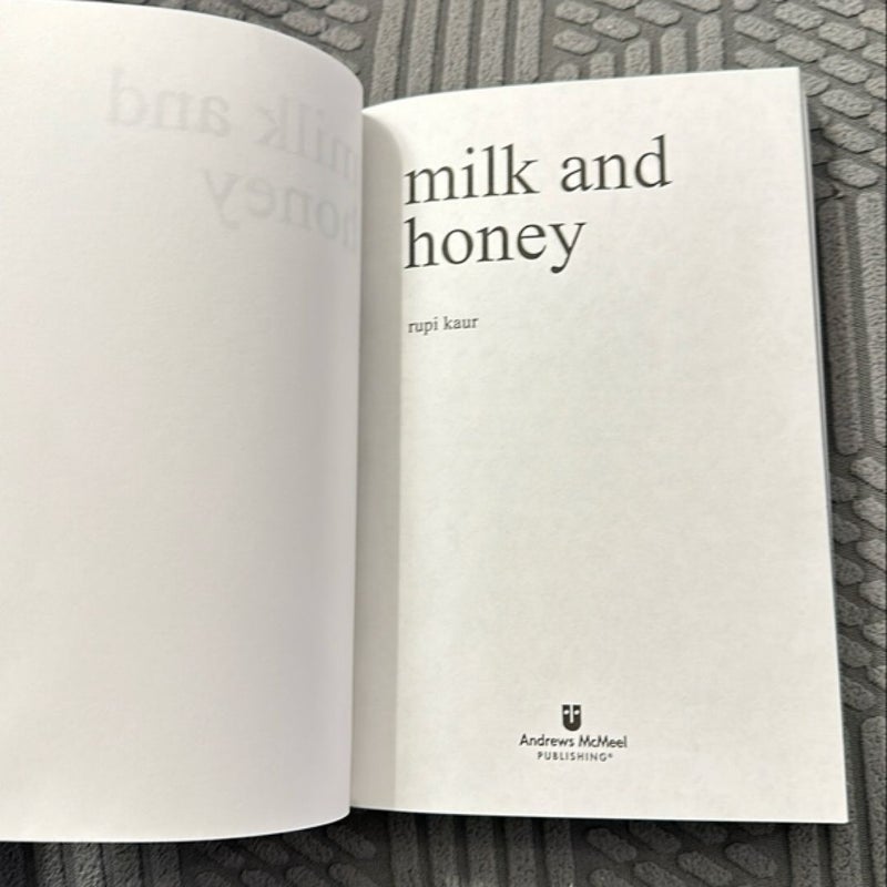 Milk and Honey