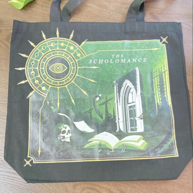 A Deadly Education Illumicrate tote bag