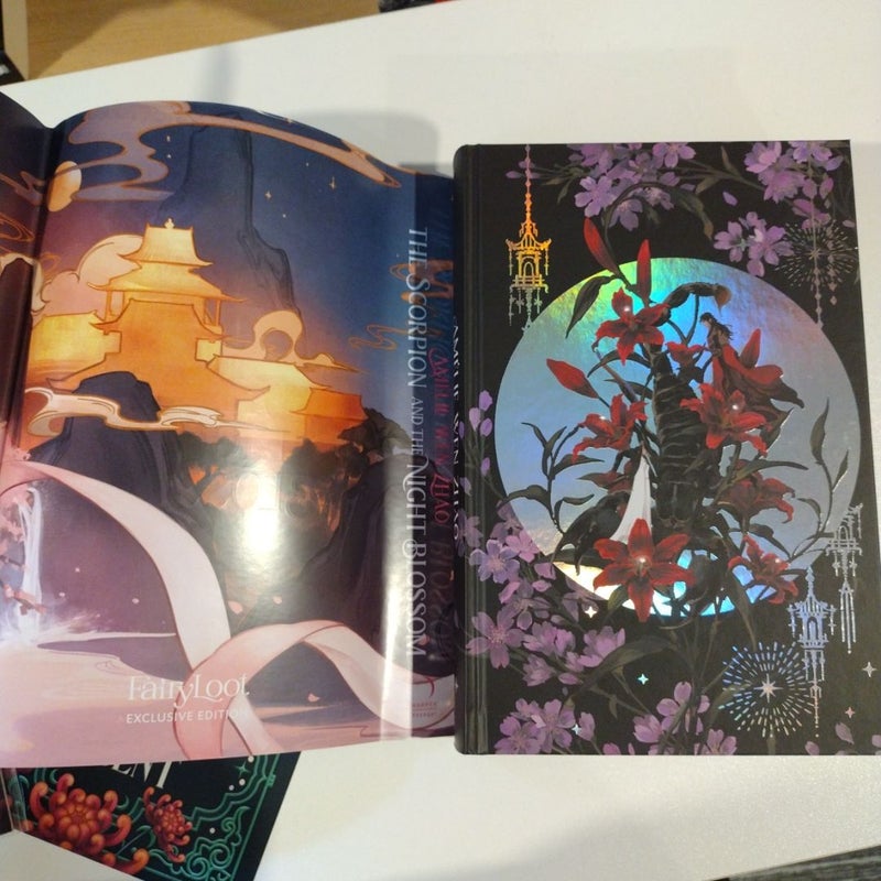 The Scorpion and the Night Blossom - Fairyloot Exclusive & Preorder Incentives