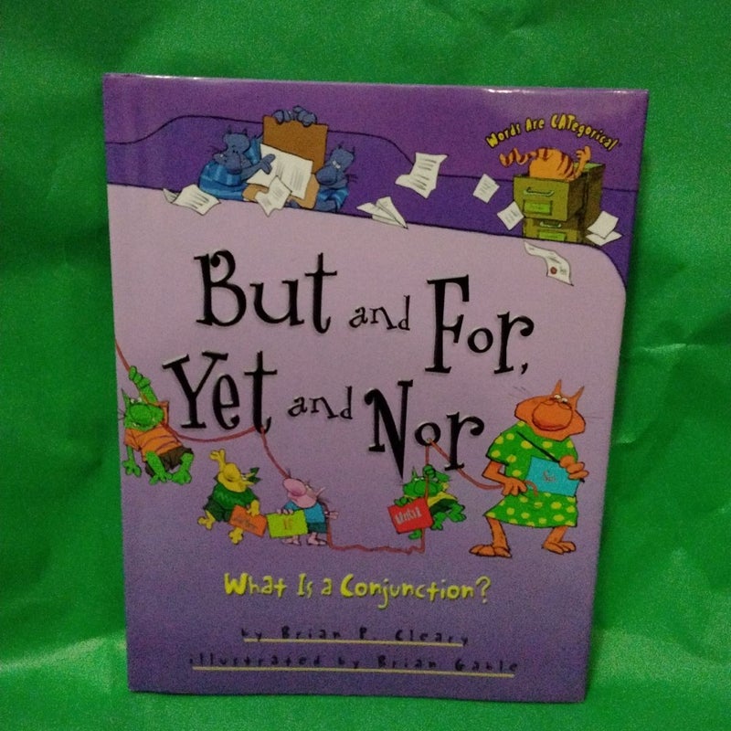 But and for, yet and Nor