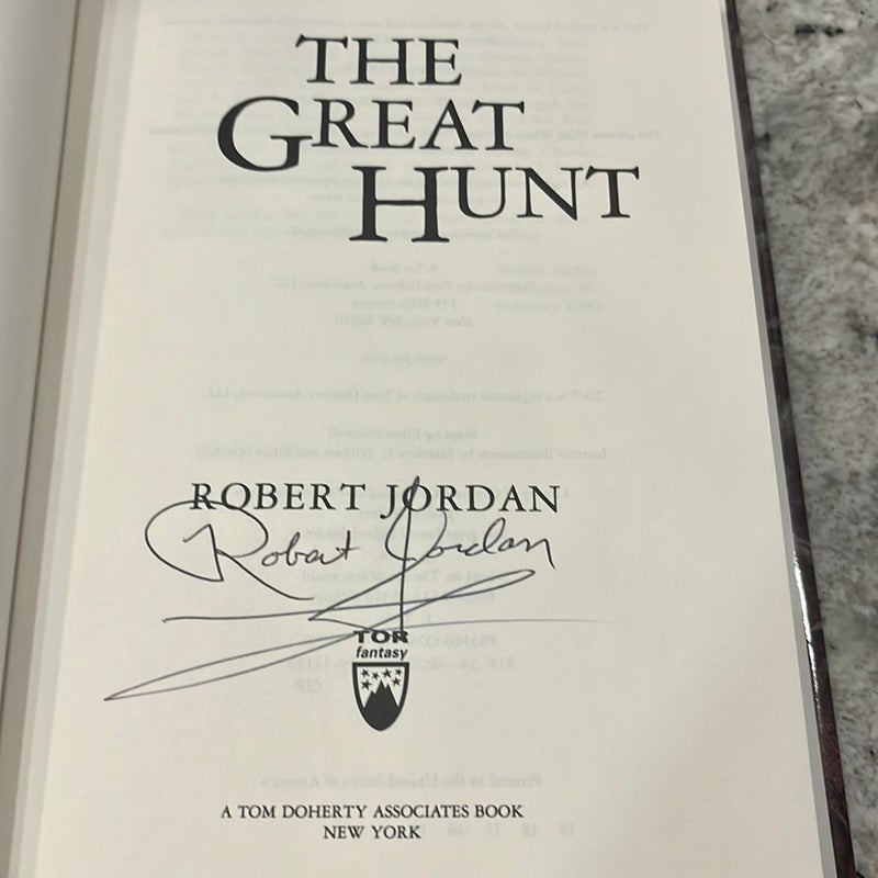 The Great Hunt (signed)