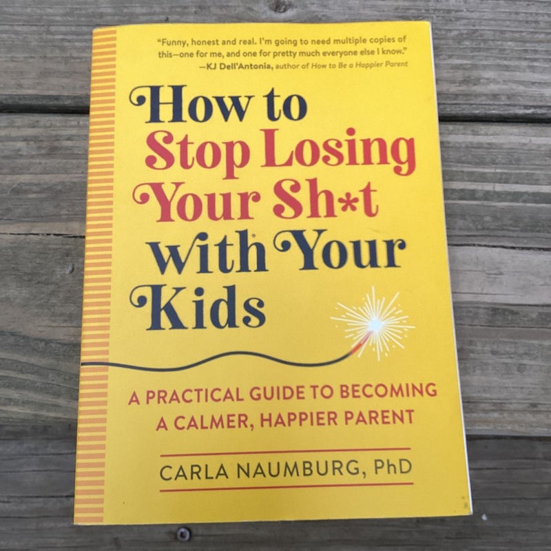 How to Stop Losing Your Sh*t with Your Kids